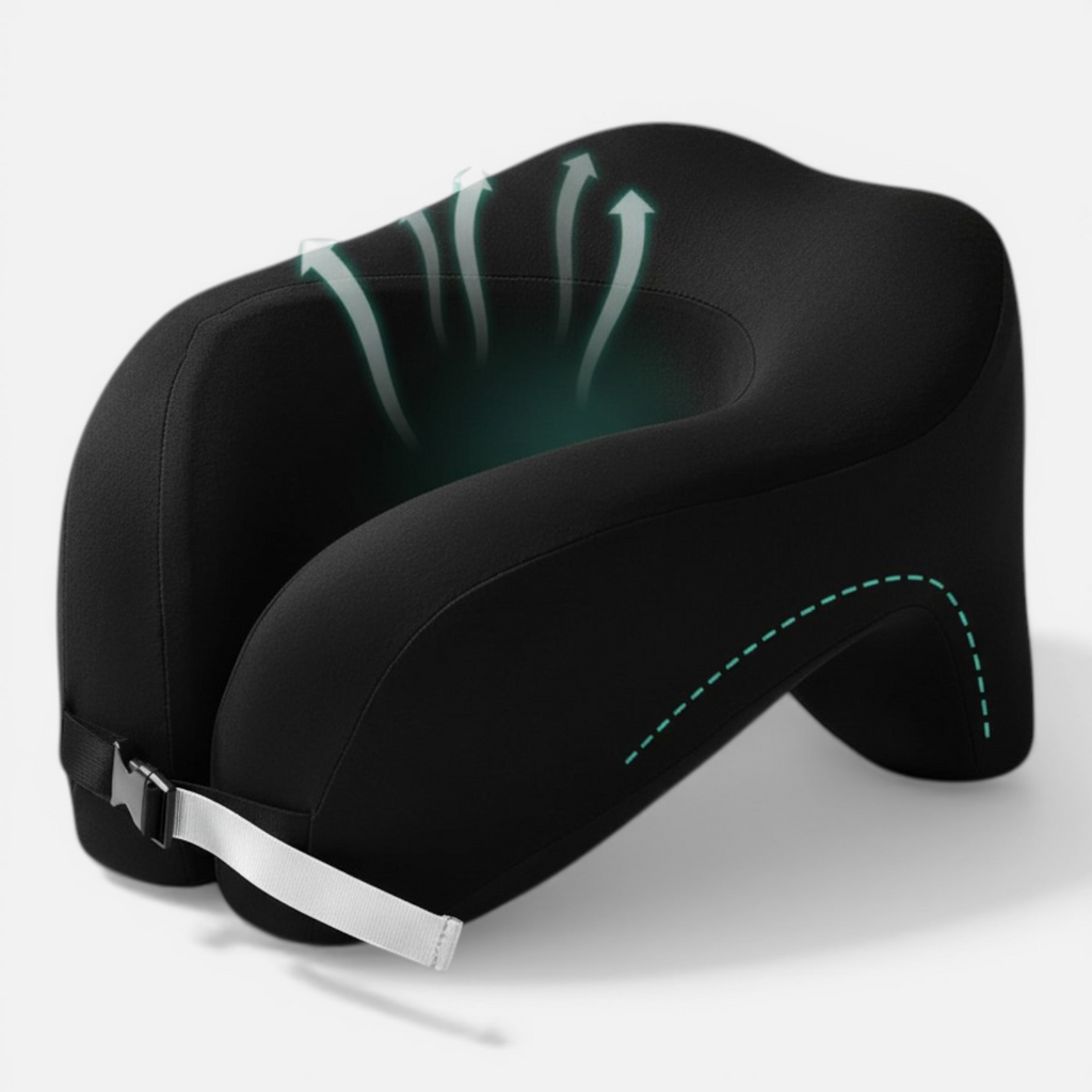 Oreiller de Voyage – Confort & Soutien Cervical