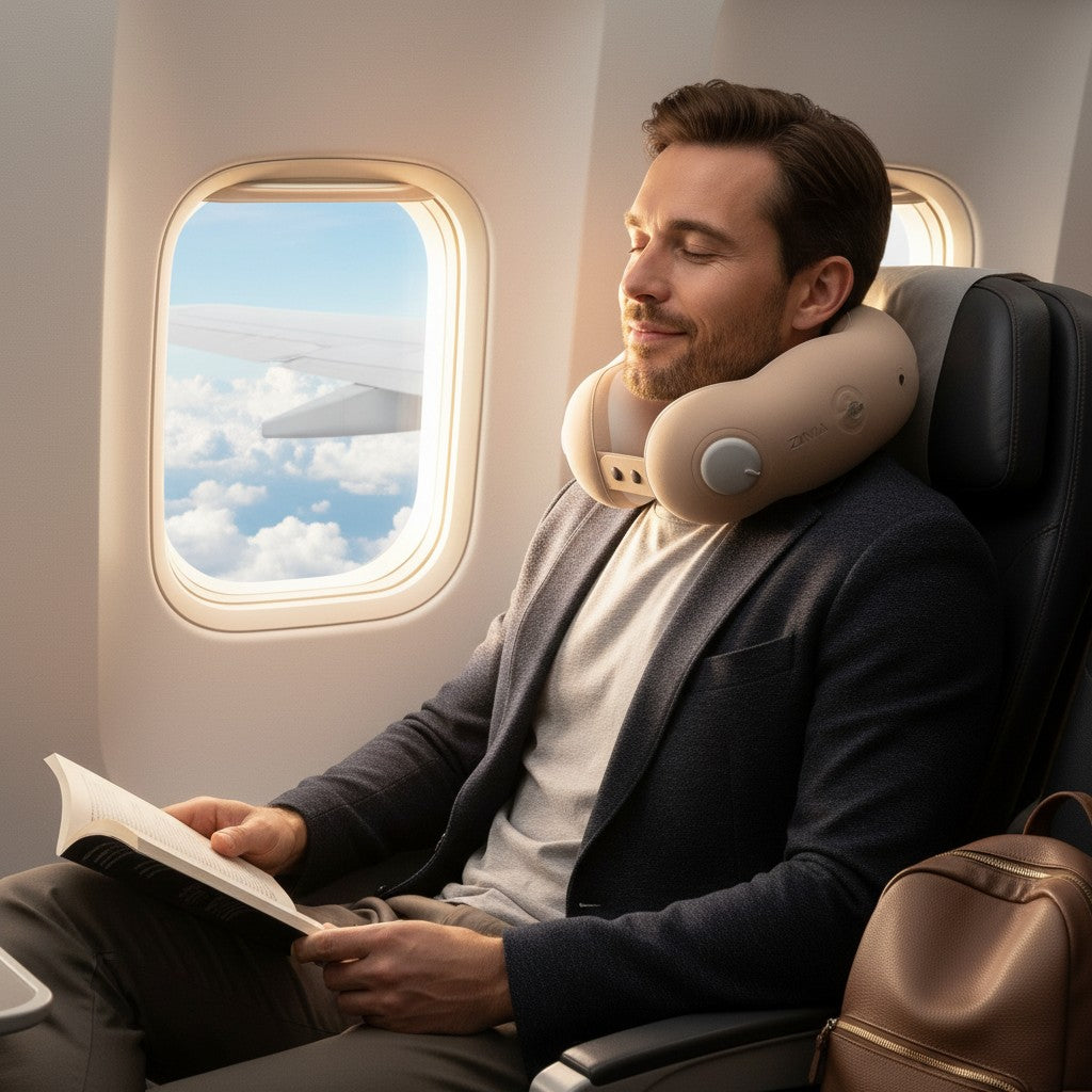Coussin de Voyage Ergonomique – Repose-Nuque & Confort