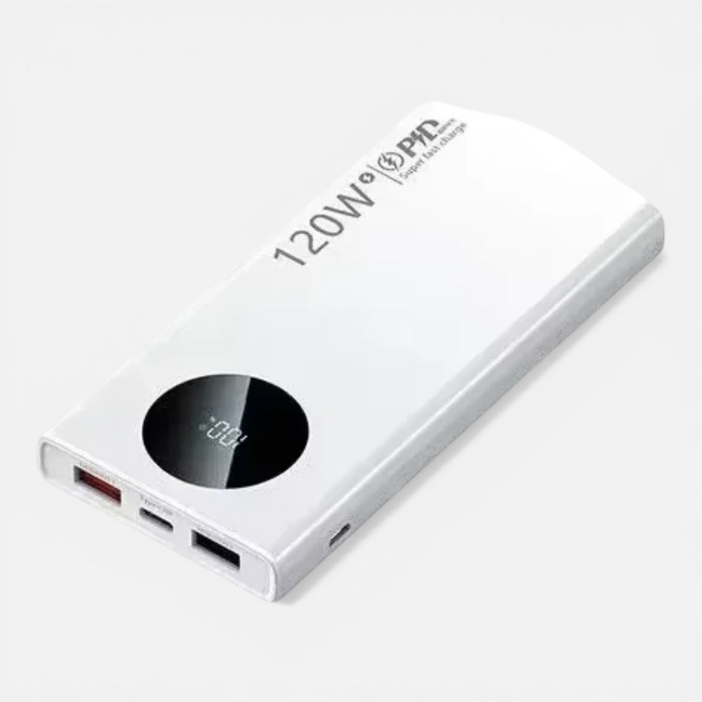 Batterie Externe 500000mAh 120W – Charge Ultra Rapide