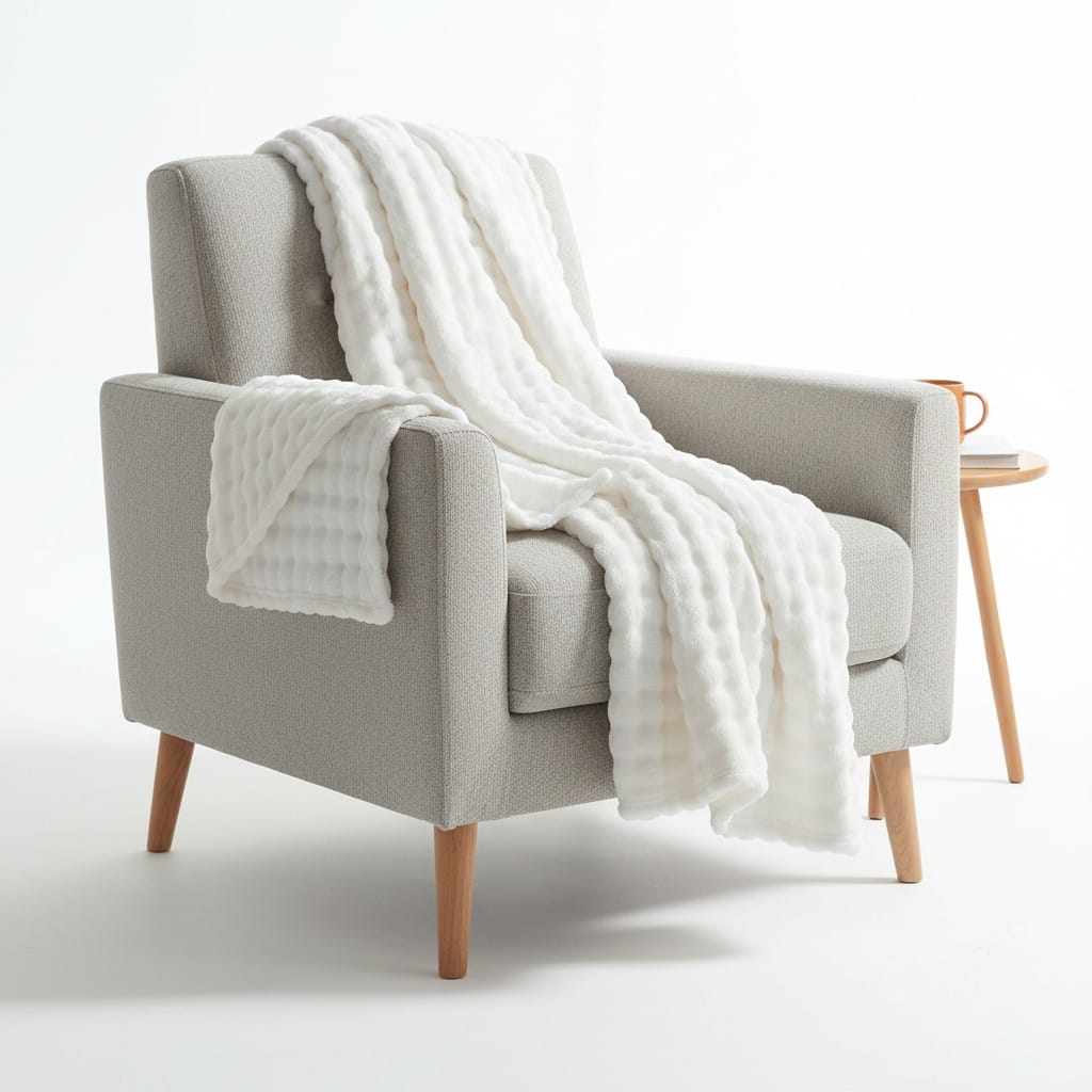 Plaid doux et confortable pour le voyage