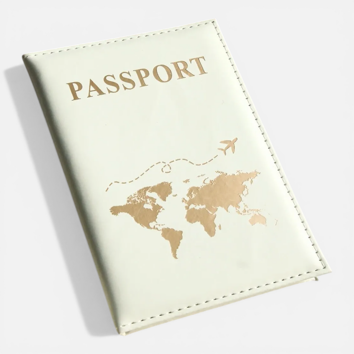 Protège-Passeport Carte du Monde – Porte-Documents avec Rangement Cartes