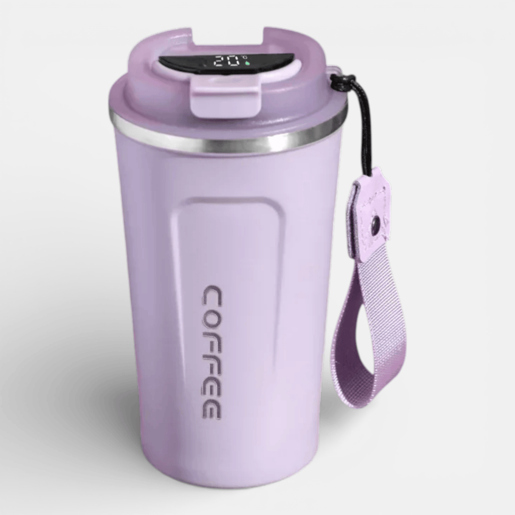 Mug isotherme affichage LED