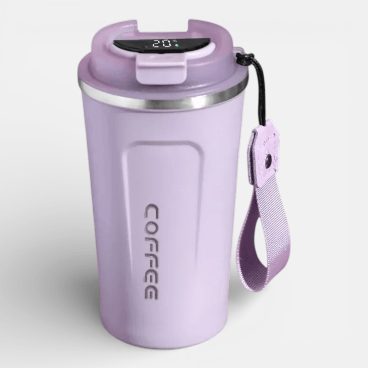 Mug isotherme affichage LED