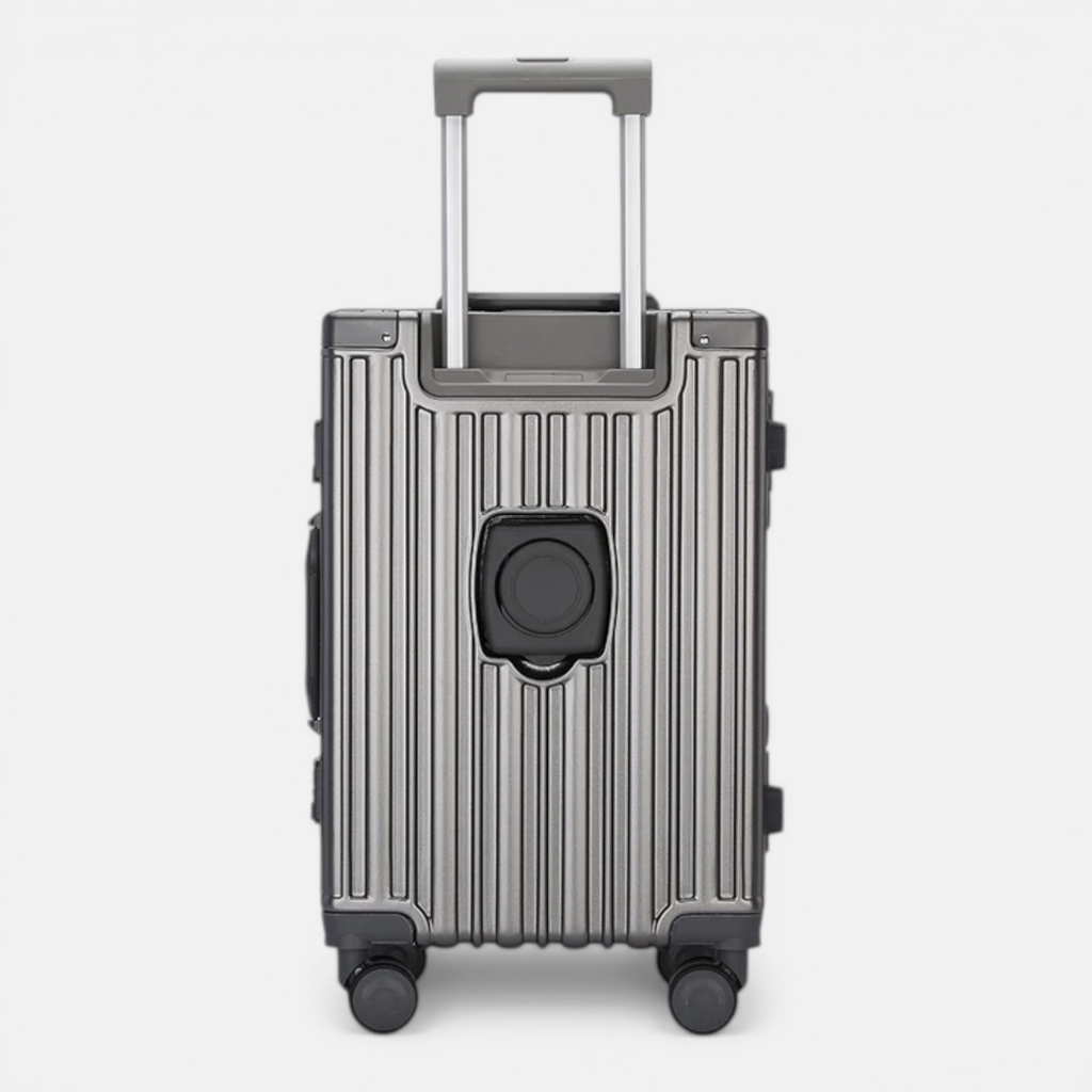 Valise Grande Capacité – Coque Robuste & Fermeture Éclair Double