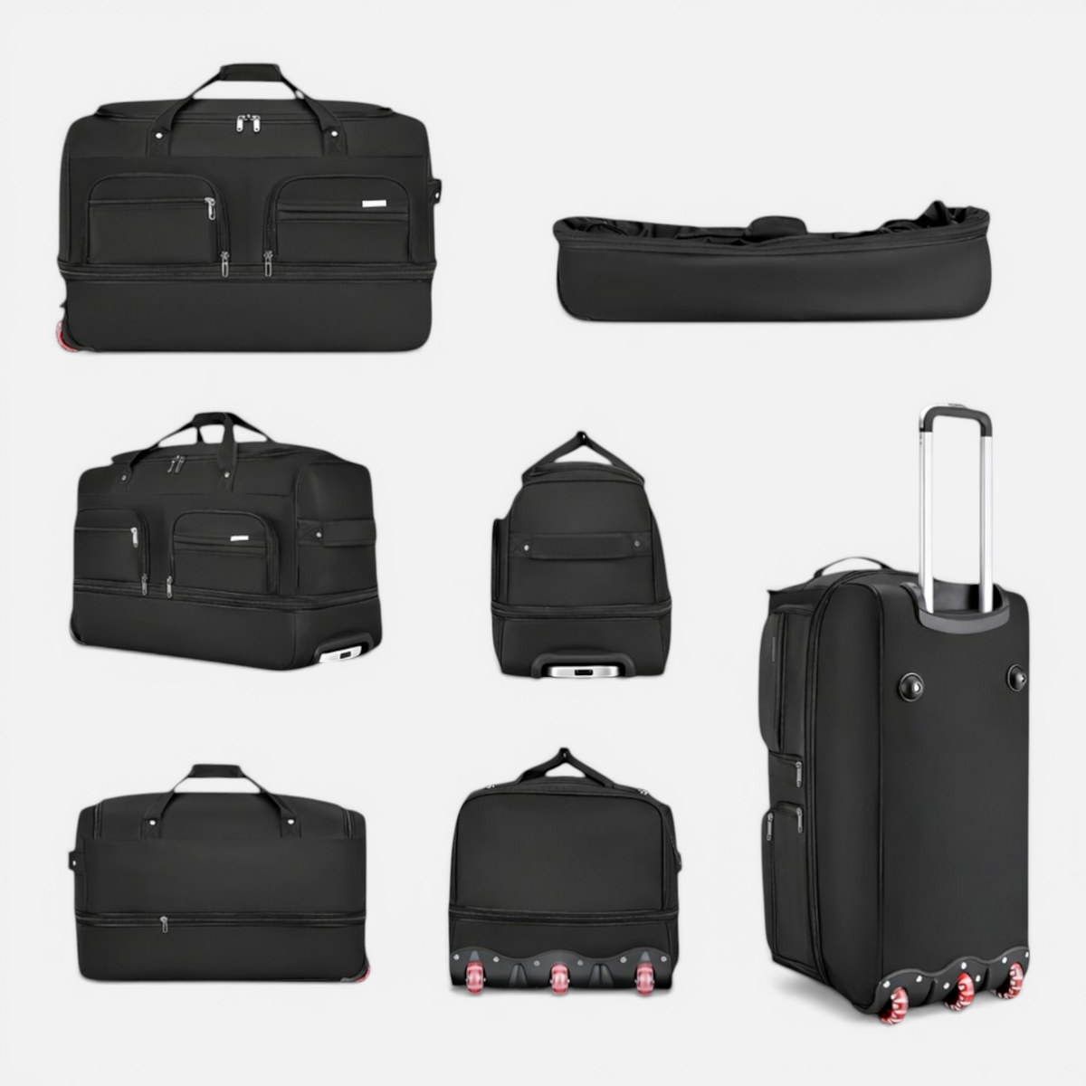 Sac Valise de Voyage – Grande Capacité Étanche – Sac Sport avec Roulettes