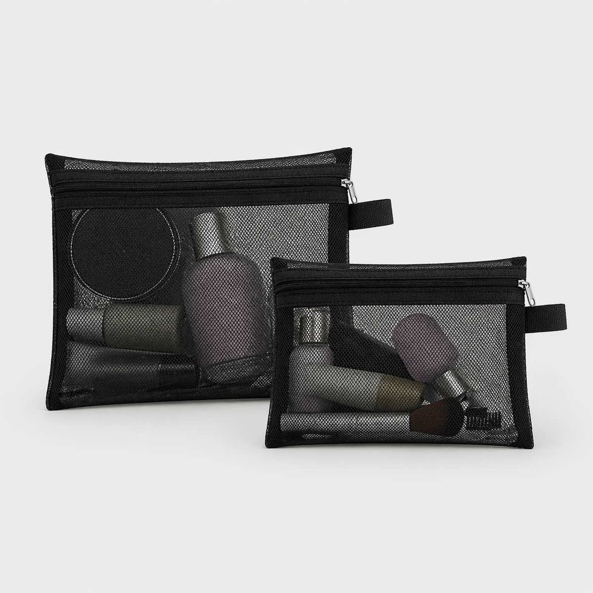 Trousse Maquillage Filet Femme Voyage – Organiseur Cosmétique Portable