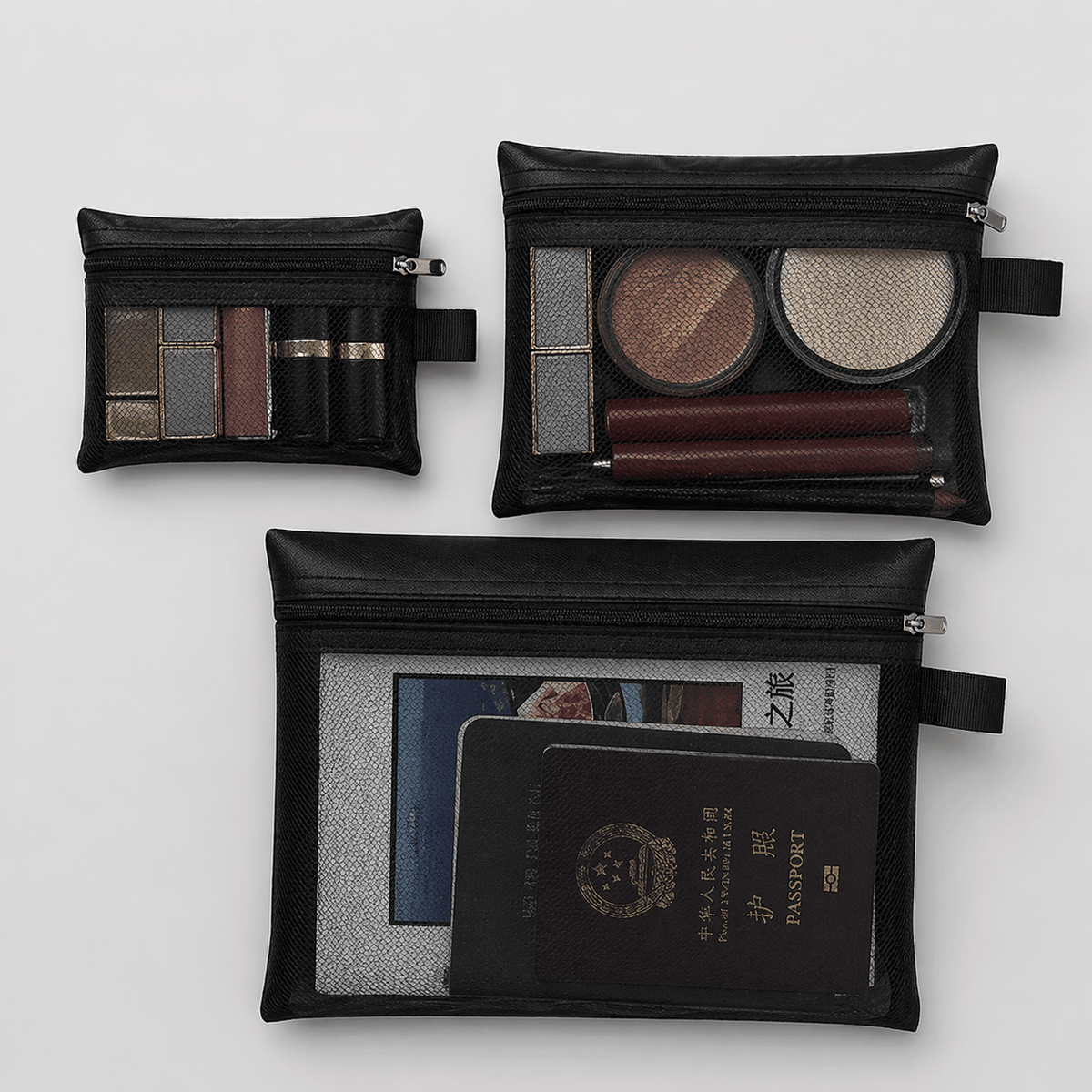 Trousse Maquillage Filet Femme Voyage – Organiseur Cosmétique Portable