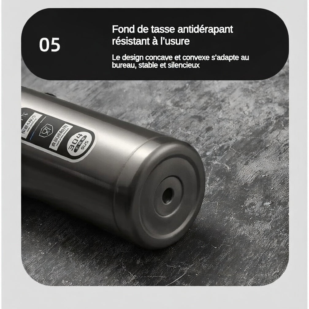 Bouteille isotherme affichage LED