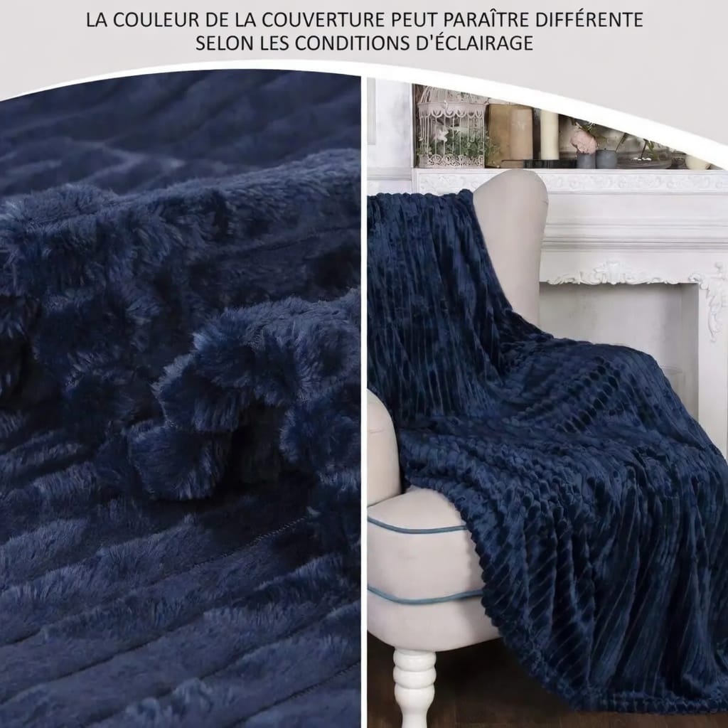 Plaid doux en cotton