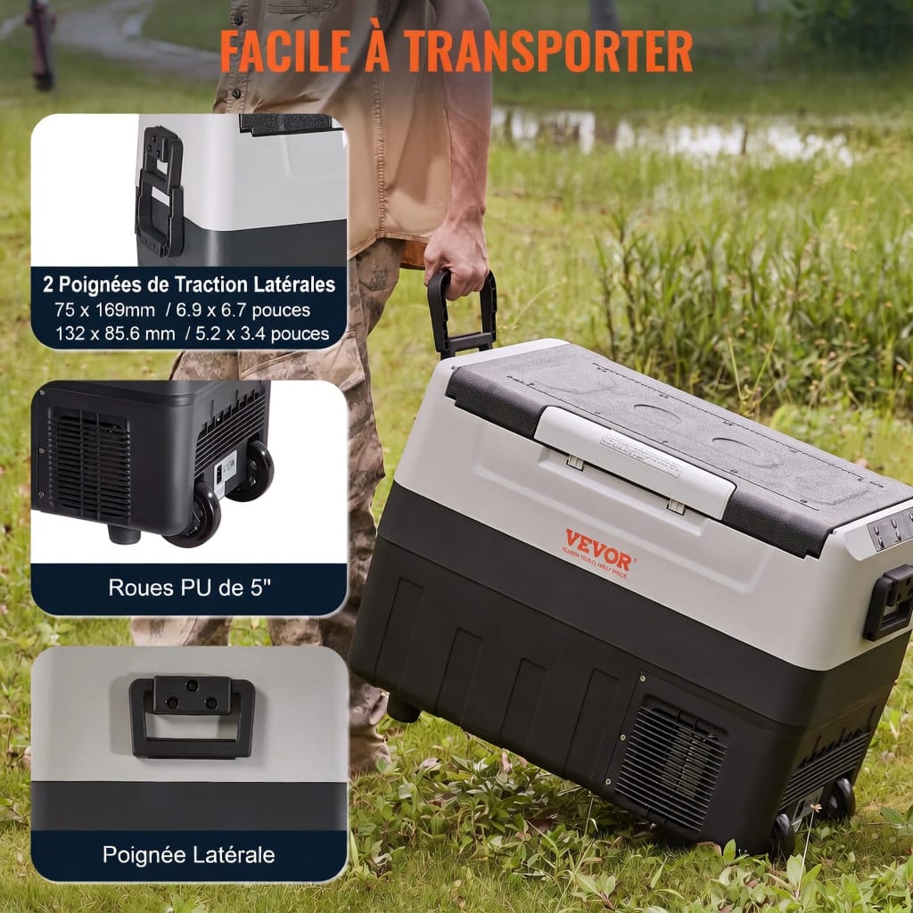 Glacière électrique portable 35 - 55L