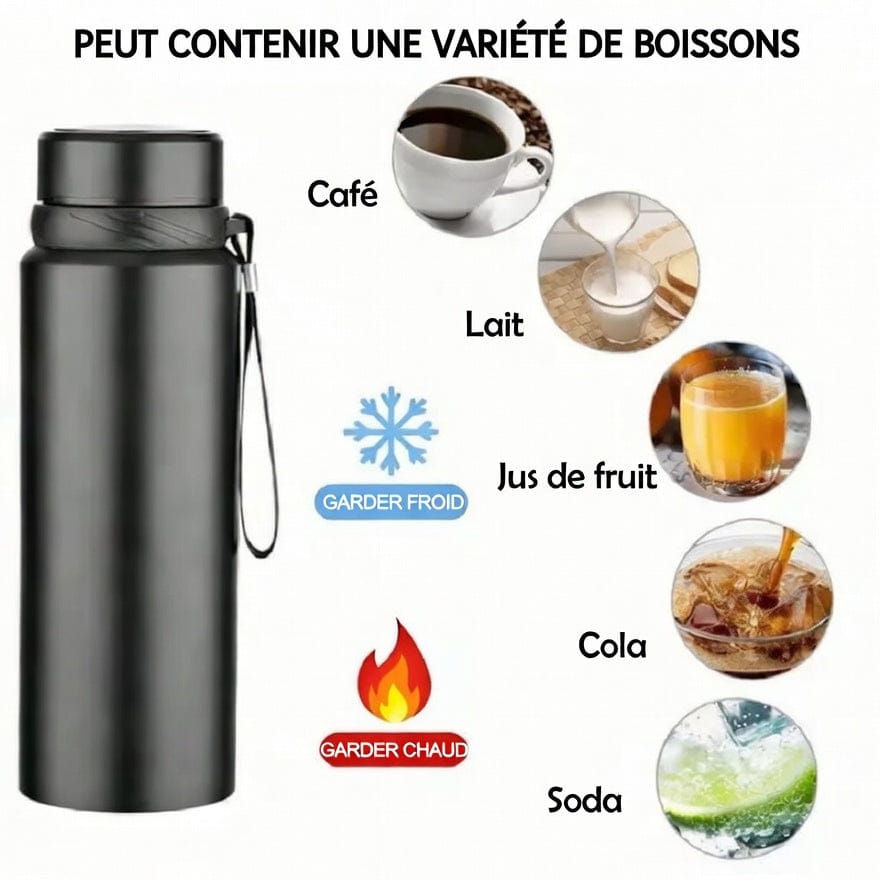 Bouteille isotherme 1L
