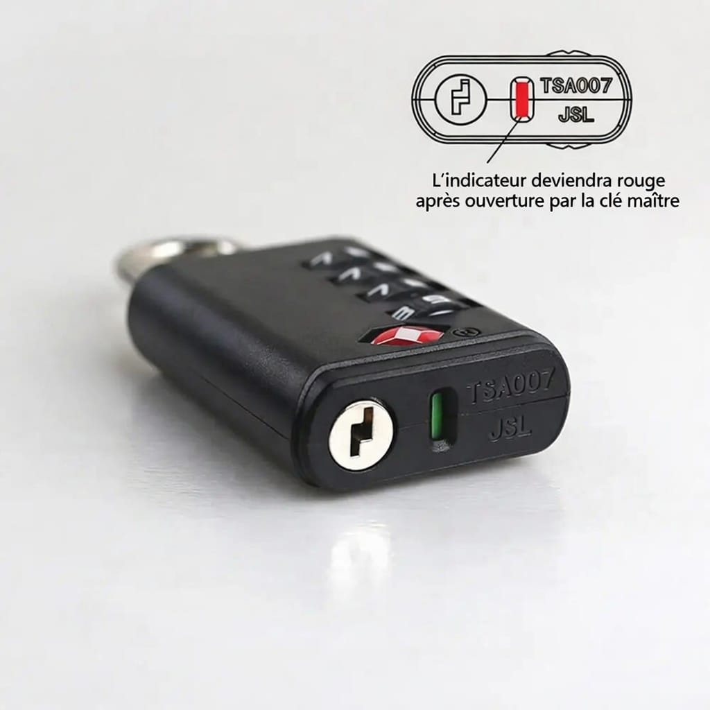 Cadenas TSA de sécurité