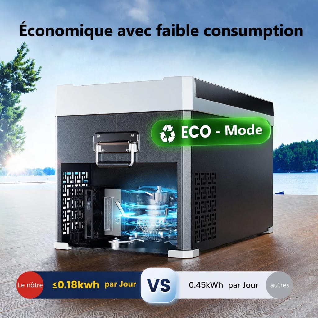 Glacière de voyage noire