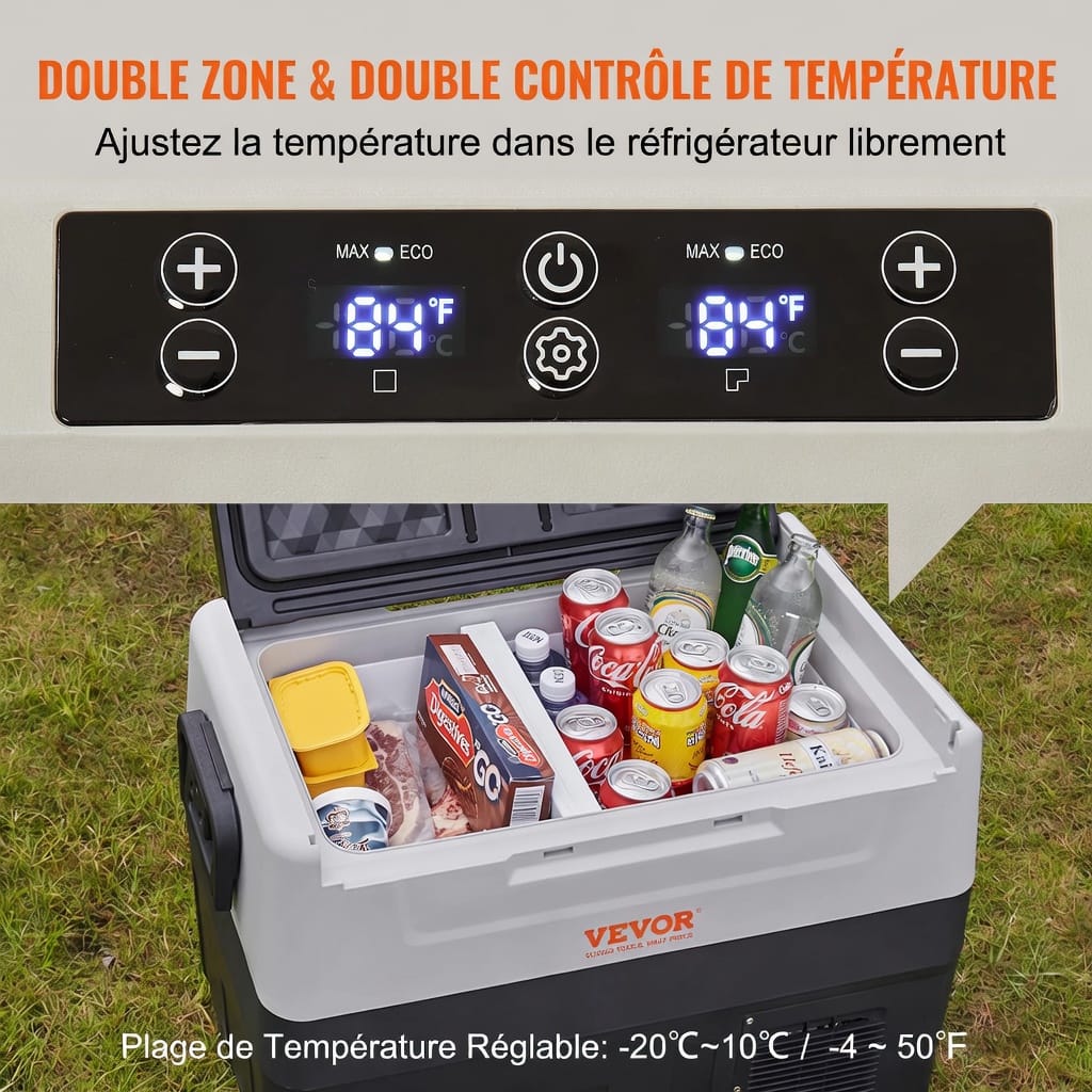 Glacière électrique portable 35 - 55L