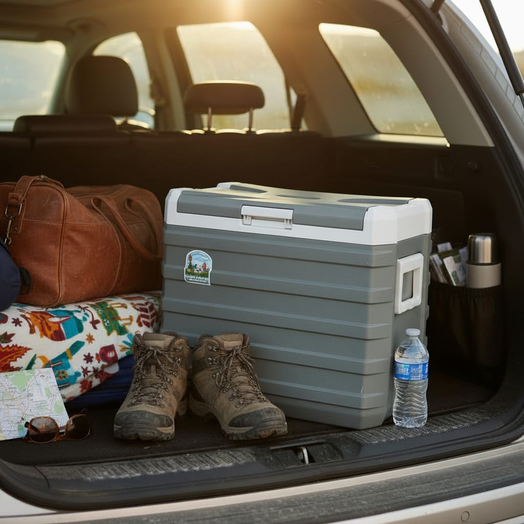 Glacière portable de voyage et camping